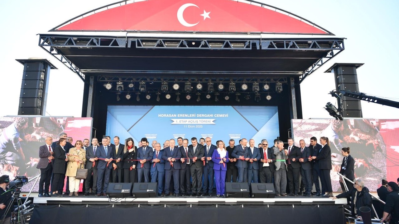 Horasan Erenleri Dergahı Cemevi’nin 1. etap açılışı gerçekleştirildi