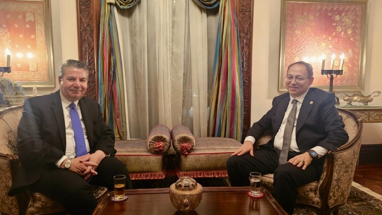 MHP Genel Başkan Yardımcısı Topsakal'dan Washington Büyükelçisi Sedat Önal’a ziyaret