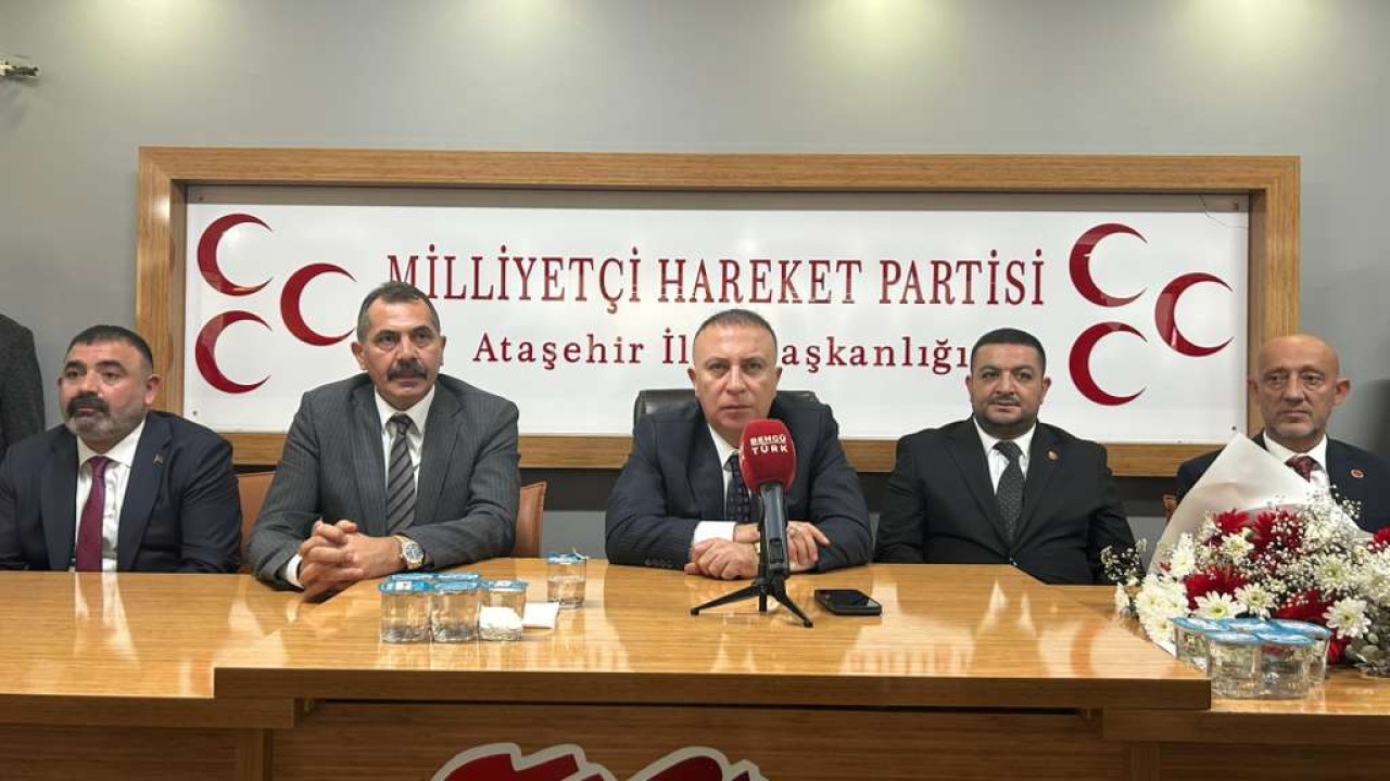 MHP Genel Başkan Yardımcısı Yönter partisinin Ümraniye ve Ataşehir ilçe başkanlıklarını ziyaret etti