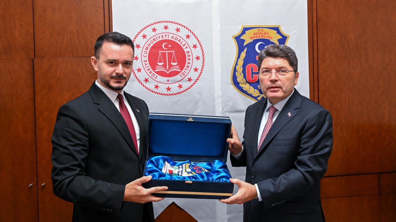 Adalet Bakanı Tunç, Bosna Hersek Adalet Bakan Yardımcısı Mahmuzic'i kabul etti