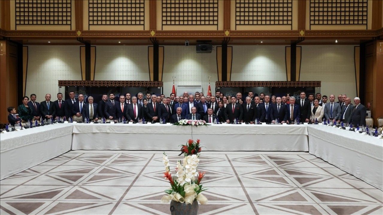 Cumhurbaşkanı Erdoğan, Dünya Ahıskalı Türkler Birliği Heyetini kabul etti