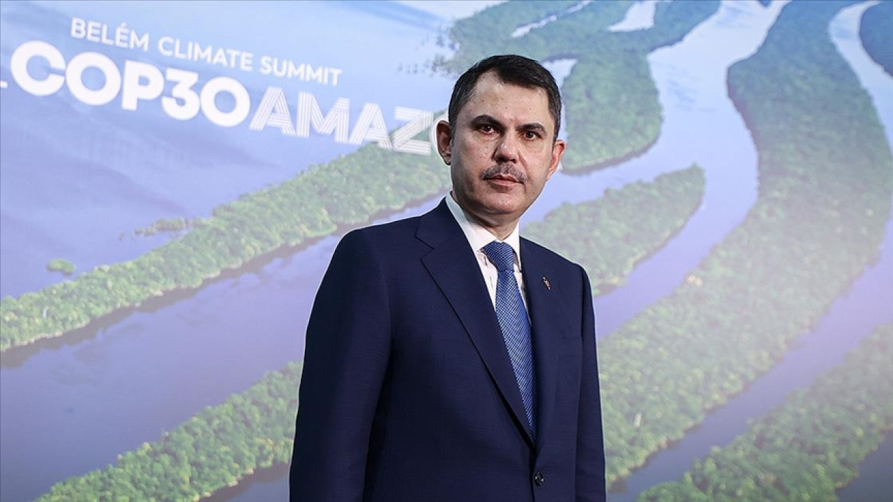 Bakan Kurum, Ulusal Katkı Beyanı ile "iklime dirençli bir gelecek" amaçladıklarını bildirdi