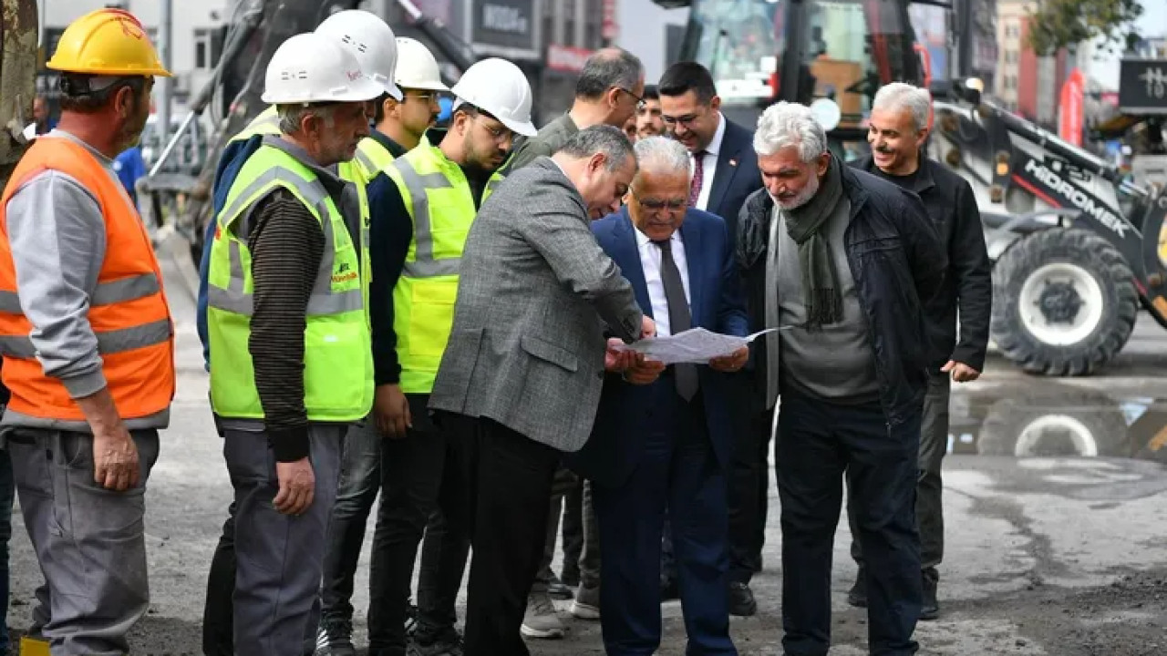 Kayseri'de Başkan 25 Milyonluk Yatırımı Yerinde İnceledi