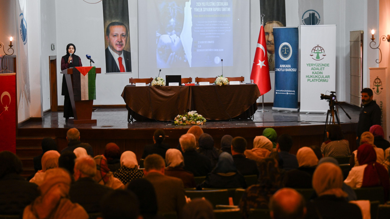 "2024 Yılı Filistinli Çocuklara Yönelik Soykırım Raporu" açıklandı
