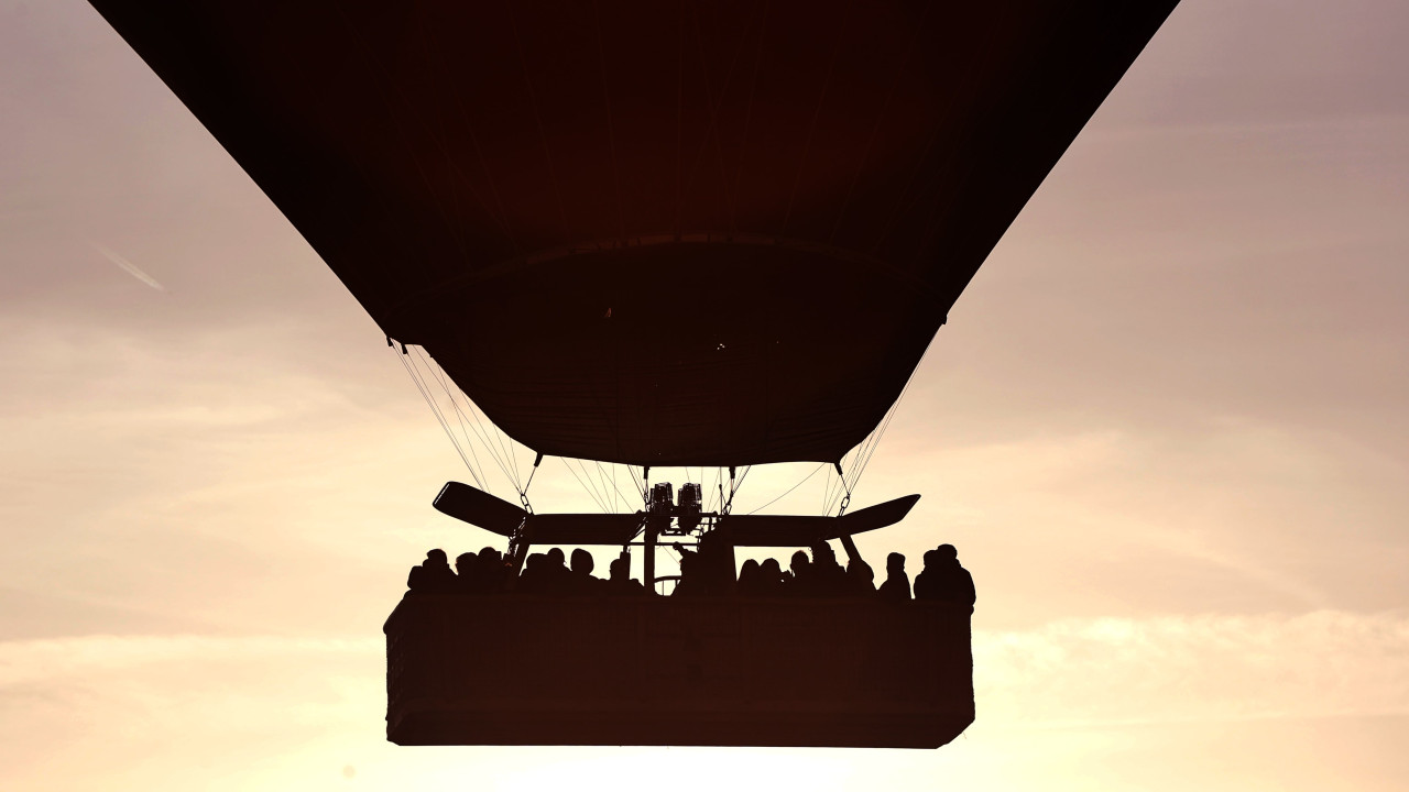 Nevşehir'de öğretmenlere yönelik sıcak hava balon turu düzenlendi