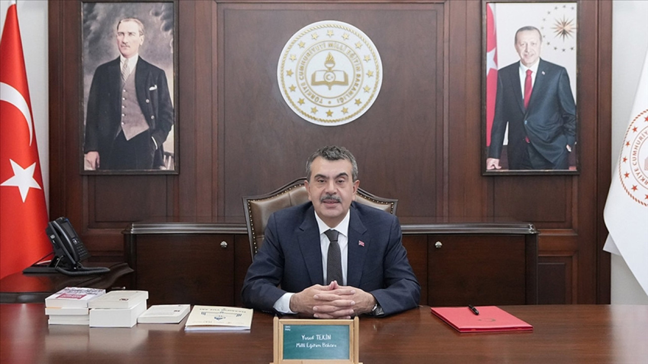 Milli Eğitim Bakanı Tekin'den 24 Kasım Öğretmenler Günü mesajı