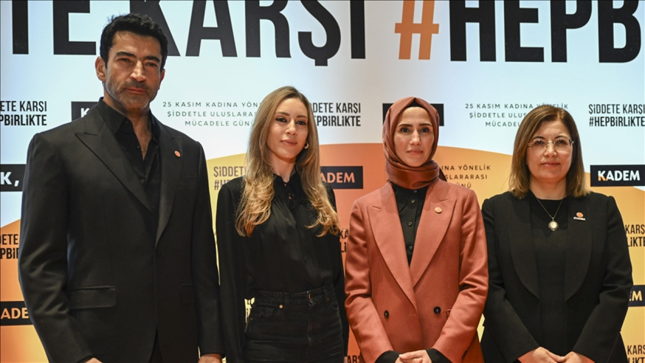 KADEM "Şiddete Karşı Hep Birlikte" kampanyasını başlattı