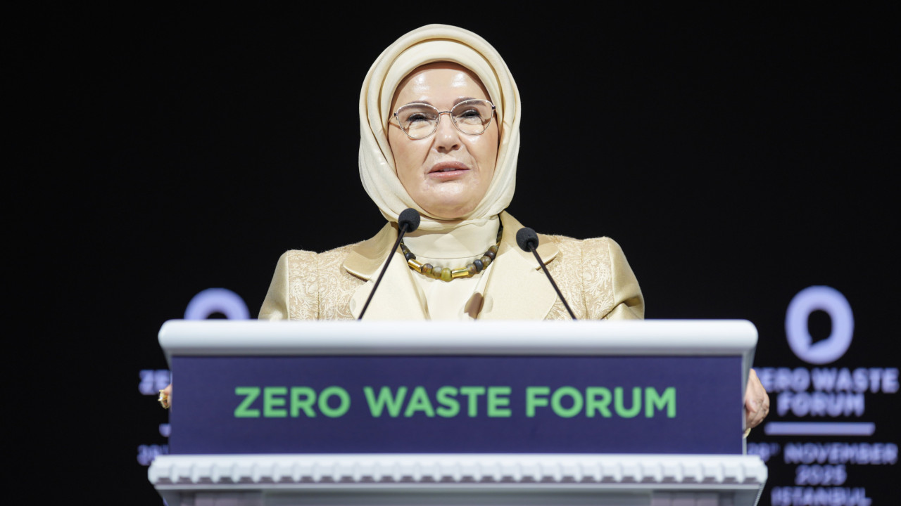 Emine Erdoğan, Yüksek Düzeyli Tarım ve Orman Bakanları Paneli'ne katıldı.