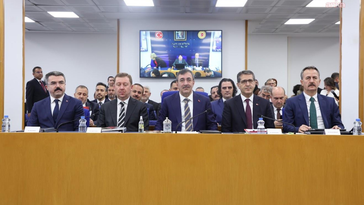 Cumhurbaşkanı Yardımcısı Yılmaz, TBMM Plan ve Bütçe Komisyonunda soruları yanıtladı