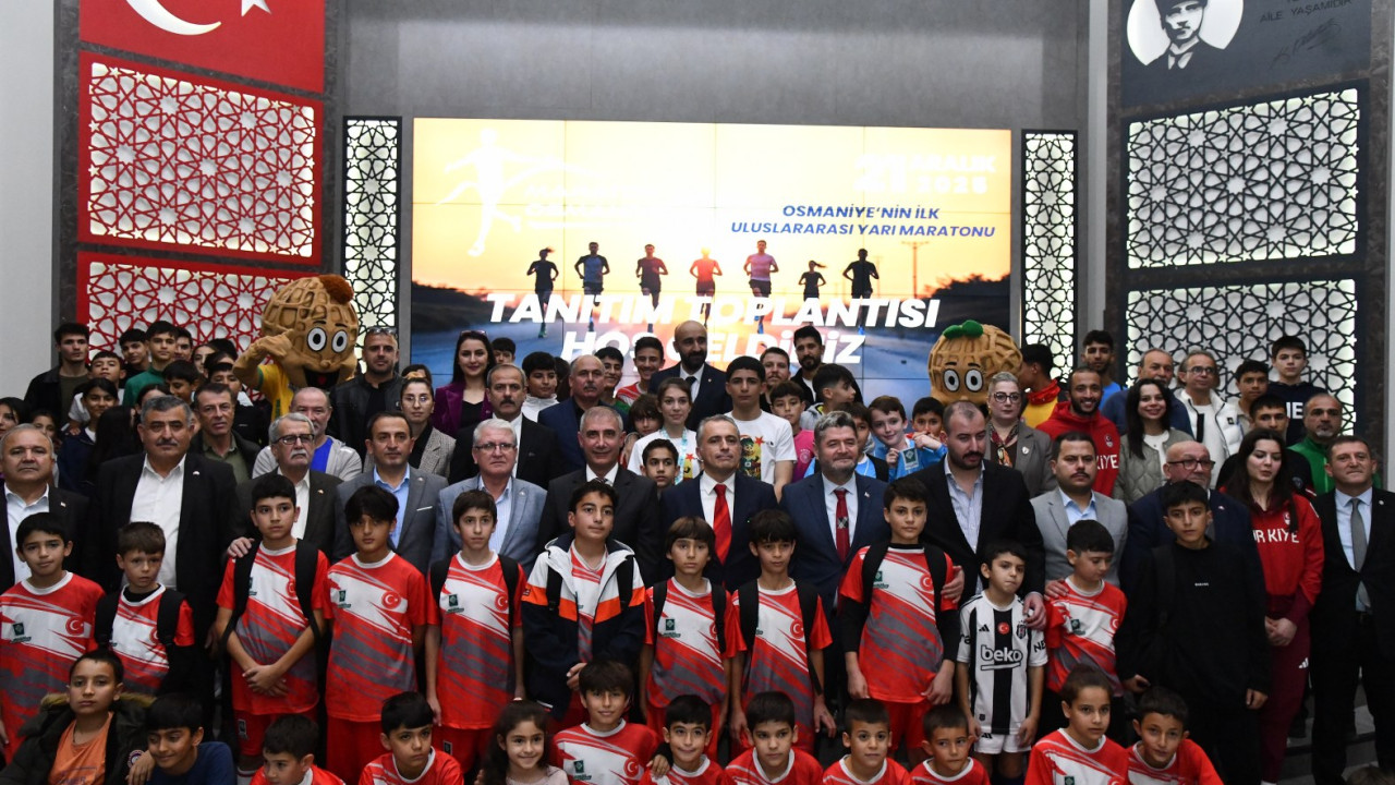 Osmaniye'deki uluslararası yarı maratona "21 Aralık en uzun gece" ayarı