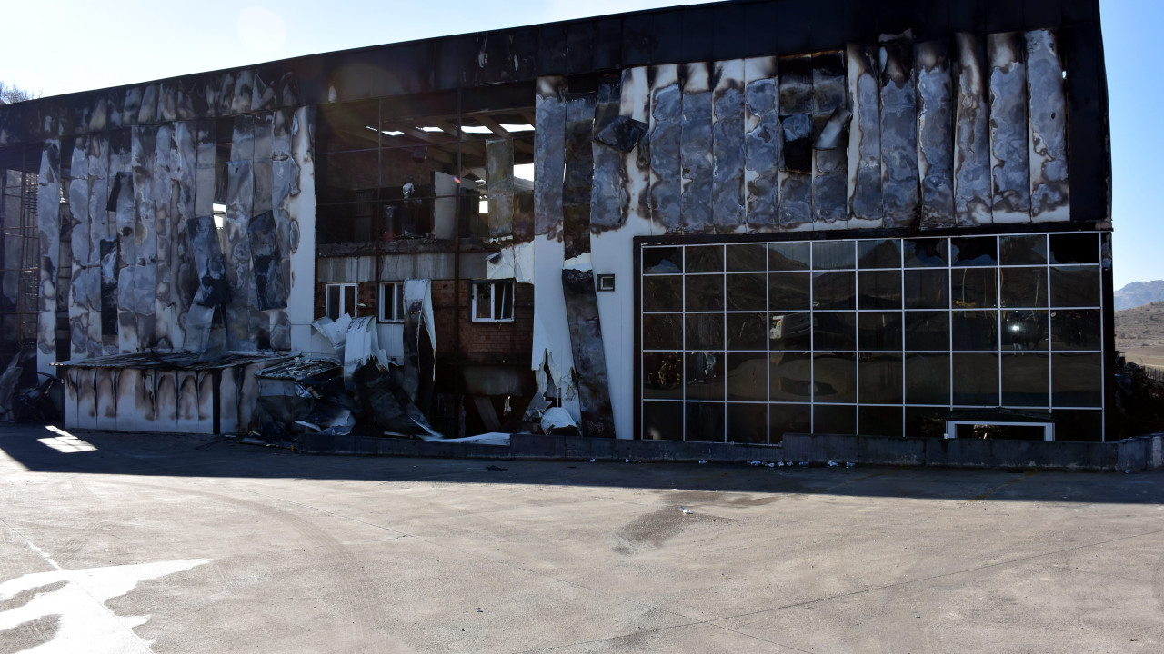 Kırıkkale OSB'deki fabrika yangınına ilişkin adli soruşturma başlatıldı