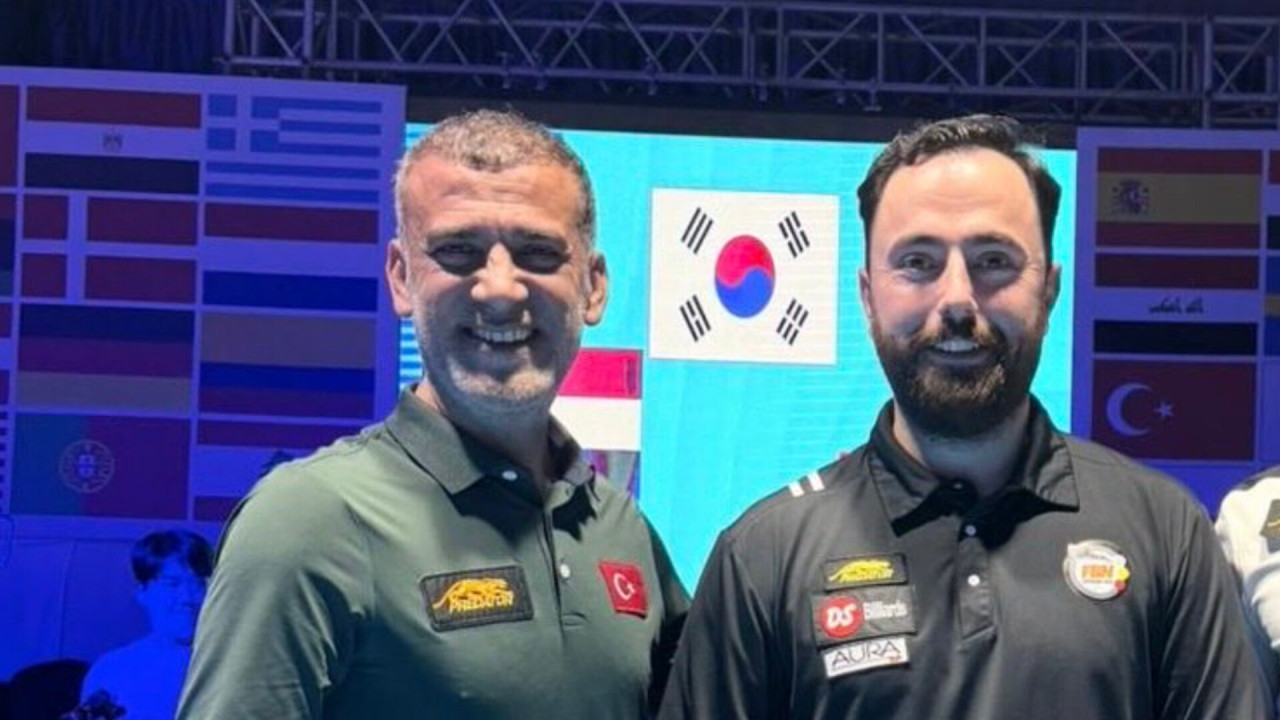 Berkay Karakurt, 3 Bant Bilardo Dünya Kupası'nda şampiyon oldu