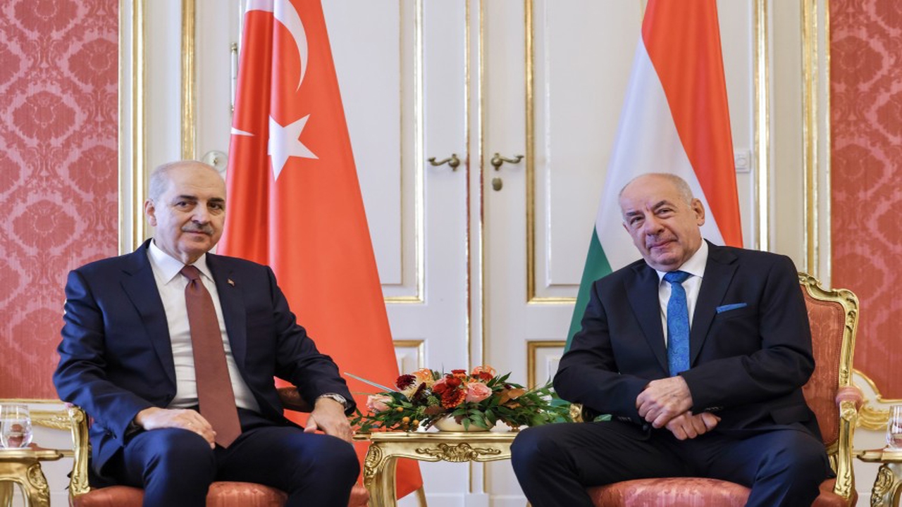 TBMM Başkanı Kurtulmuş, Macaristan Cumhurbaşkanı Tamas Sulyok tarafından kabul edildi