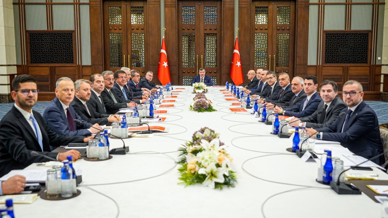 Ekonomi Koordinasyon Kurulu, Cumhurbaşkanı Yardımcısı Yılmaz başkanlığında toplandı