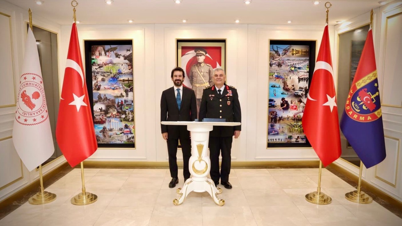 Kültür ve Turizm Bakan Yardımcısı Mumcu’dan Jandarma Genel Komutanı Ali Çardakçı'ya ziyaret