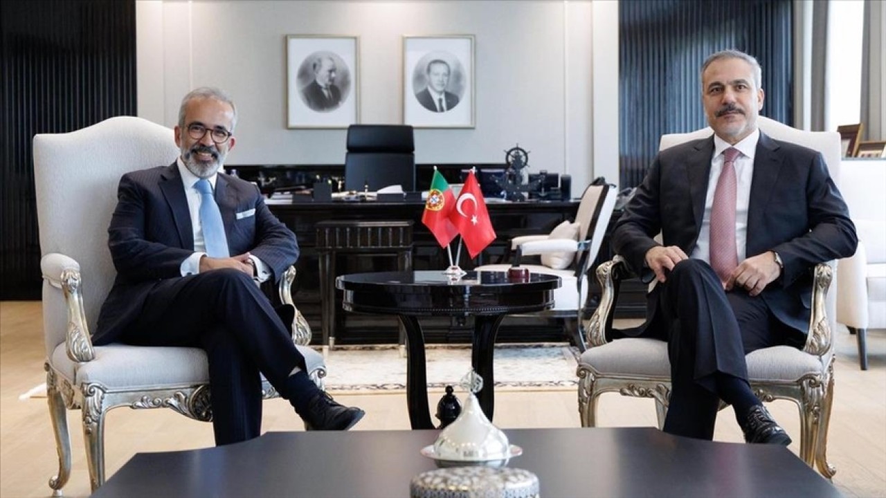 Bakan Fidan, Portekiz Dışişleri Bakanı Rangel ile Ankara'da bir araya geldi