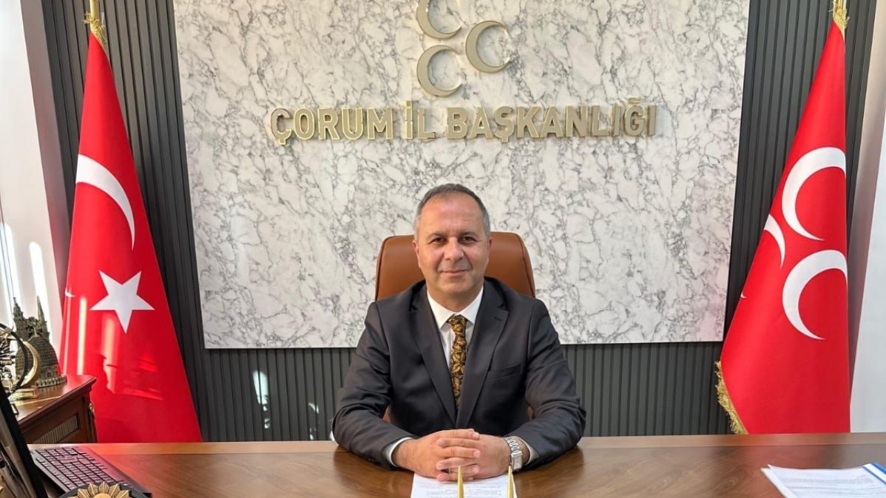 MHP Çorum İl Başkanı Çıplak, Azerbaycan Bağımsızlık Günü’nü kutladı