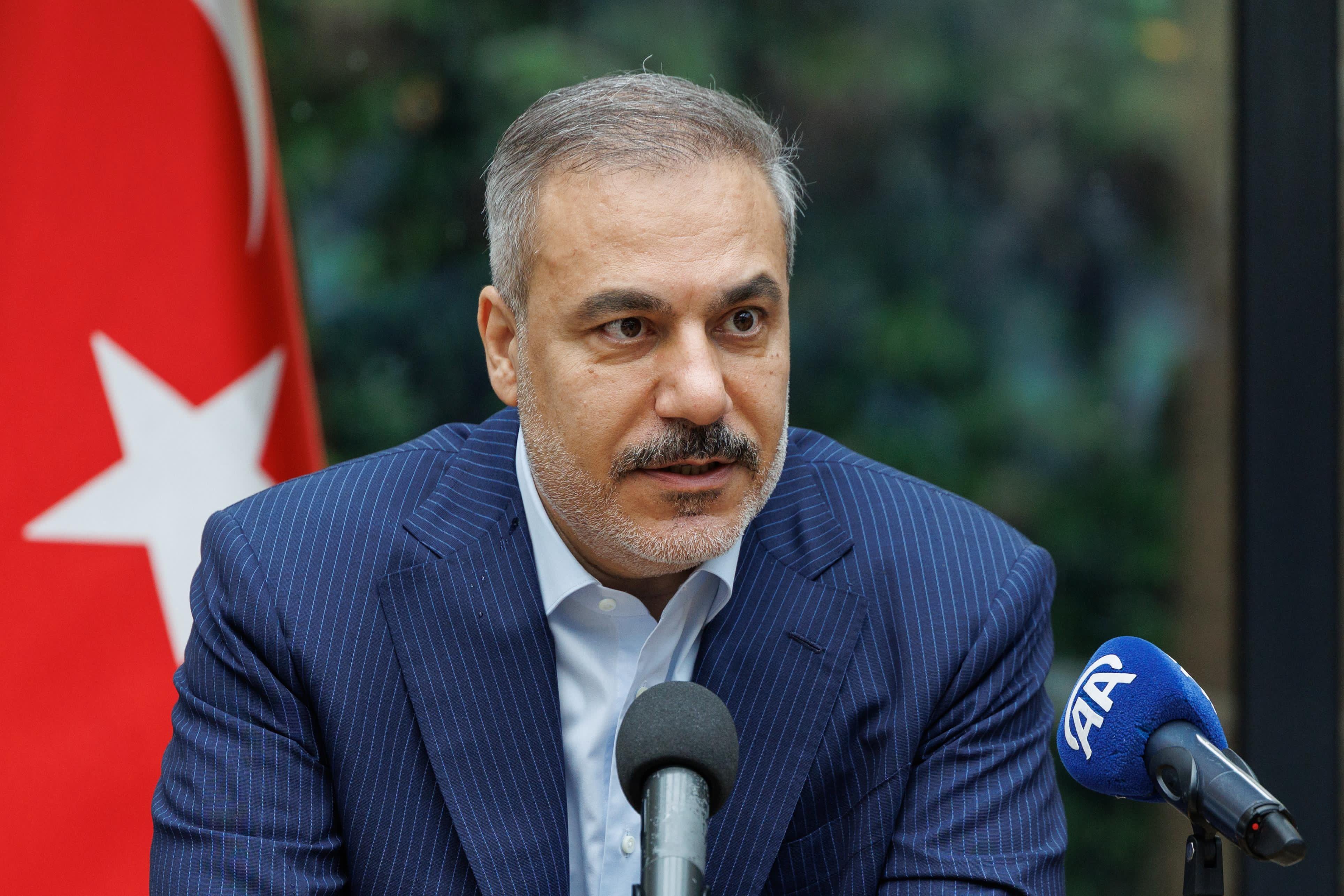 Bakan Fidan, Filistin'e Destek Platformu ve Filistin'e yardım ulaştıran STK temsilcileriyle görüştü