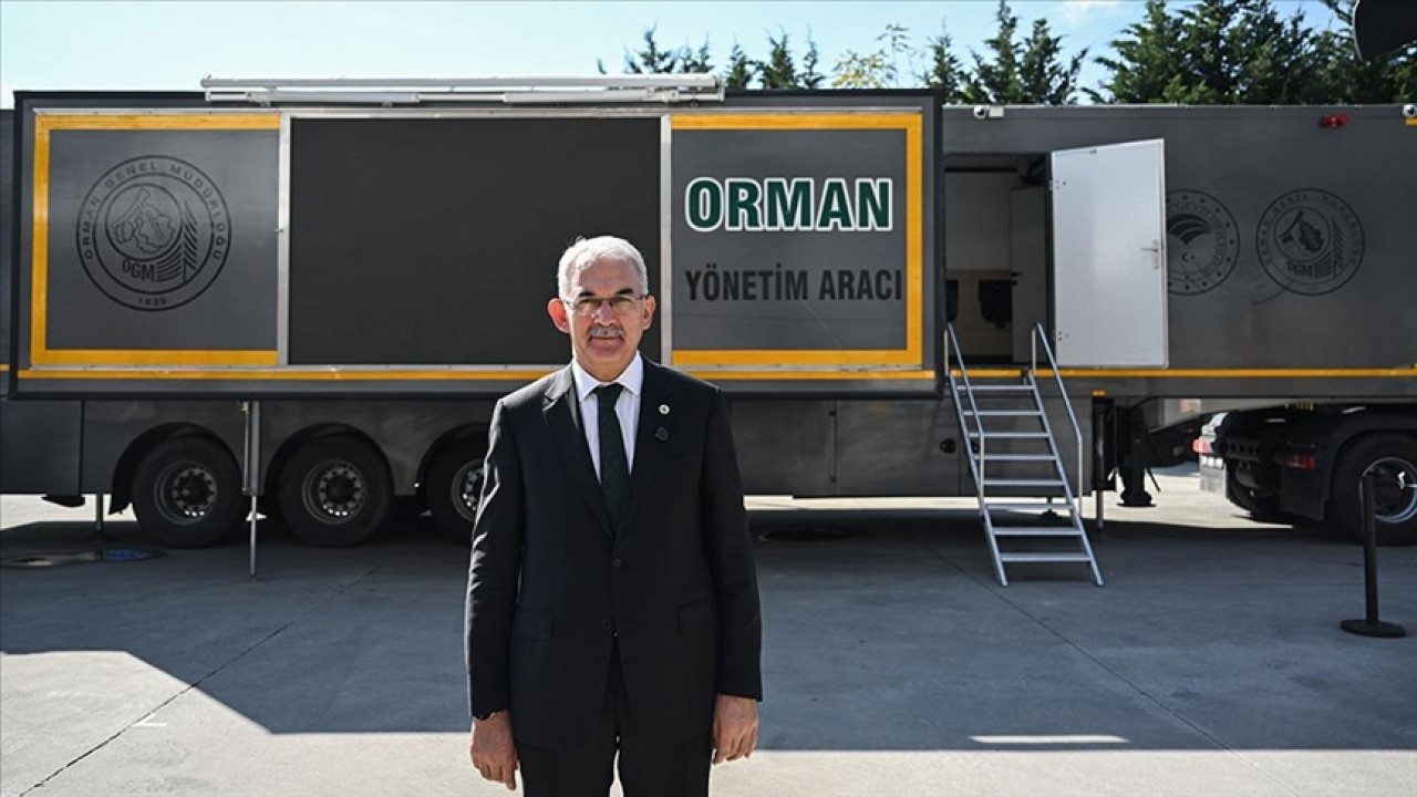 Mobil Yangın Yönetim Aracı büyük yangınlarda koordinasyon merkezi olarak kullanılıyor