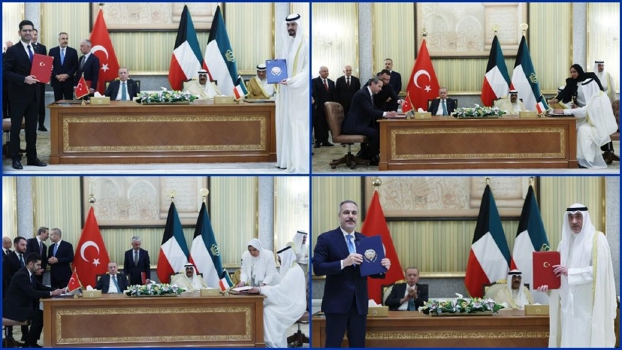 Türkiye ile Kuveyt arasında 4 anlaşma imzalandı