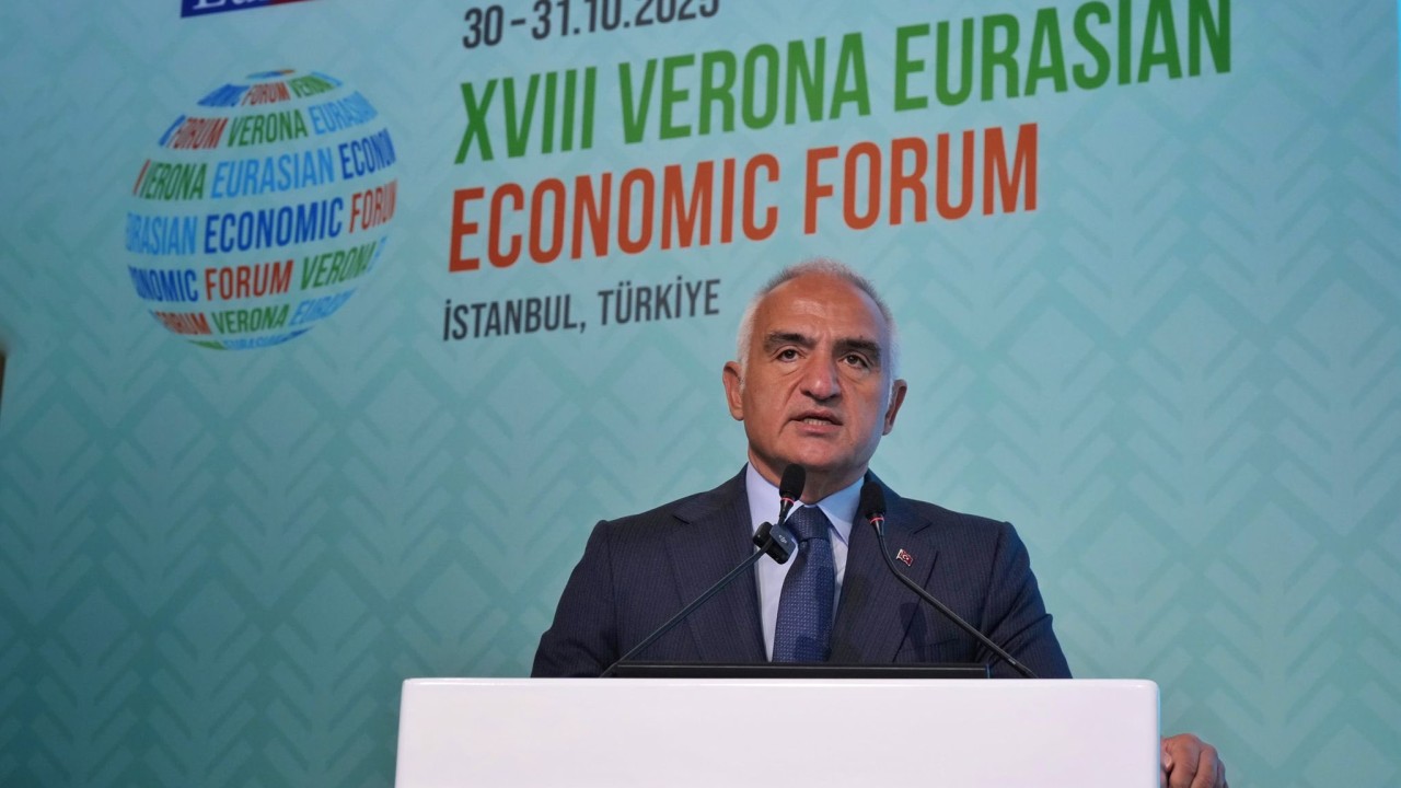 Bakan Ersoy, 18. Verona Avrasya Ekonomik Forumu'nun açılışına katıldı
