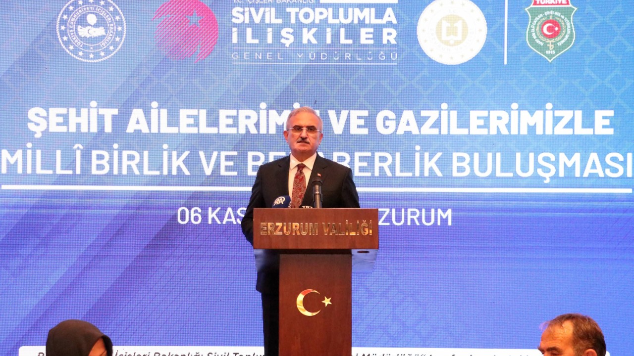 İçişleri Bakan Yardımcısı Karaloğlu: erörsüz Türkiye ile yolumuz daha aydınlık olacaktır