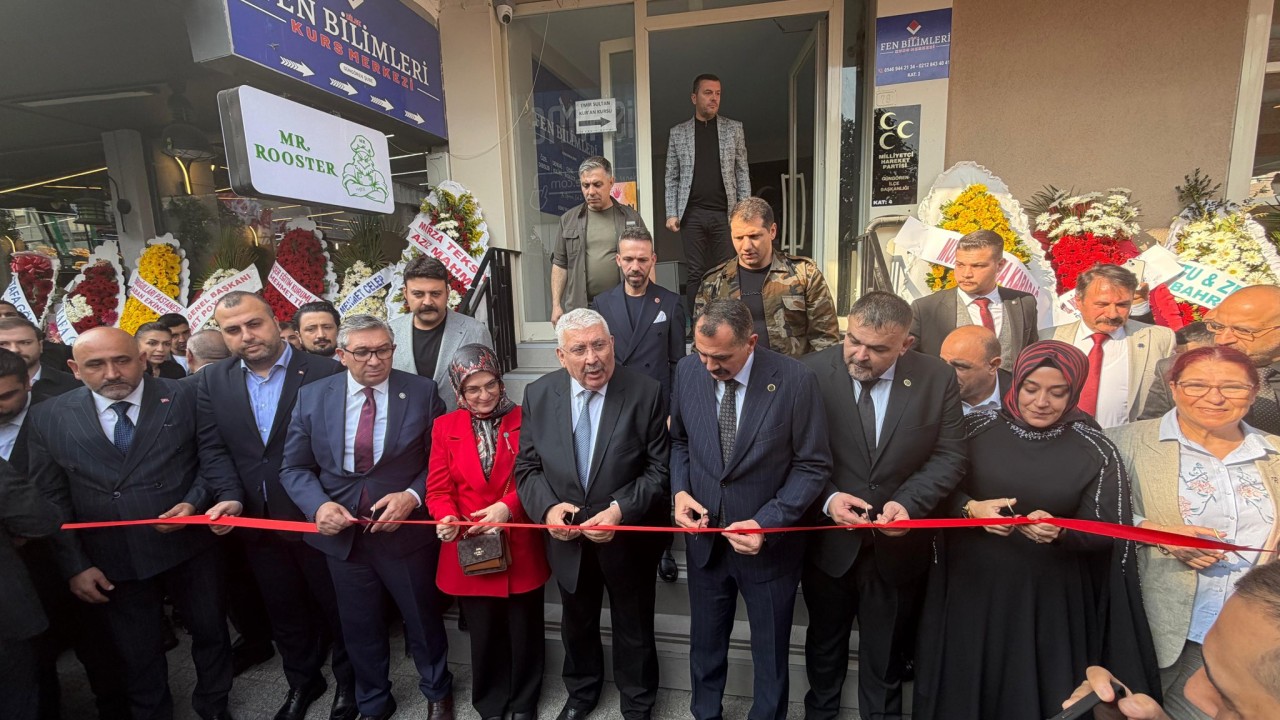 MHP Güngören İlçe Başkanlığı Yeni Hizmet Binasını Açtı