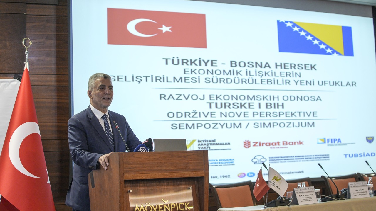 Bakan Bolat: Bosna Hersek ile karşılıklı ticaretimiz 24-25 yılda 30 katından fazla artmış