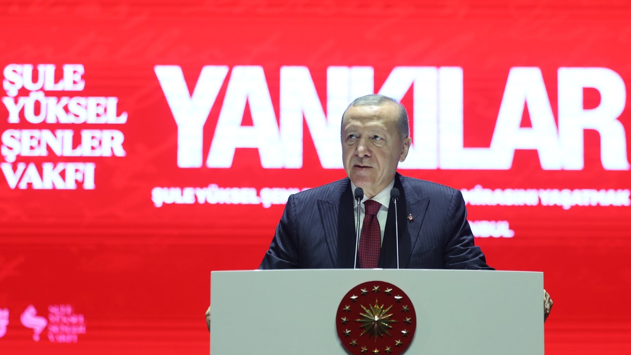 Cumhurbaşkanı Erdoğan, "Yankılar" sergisinin açılışına katıldı