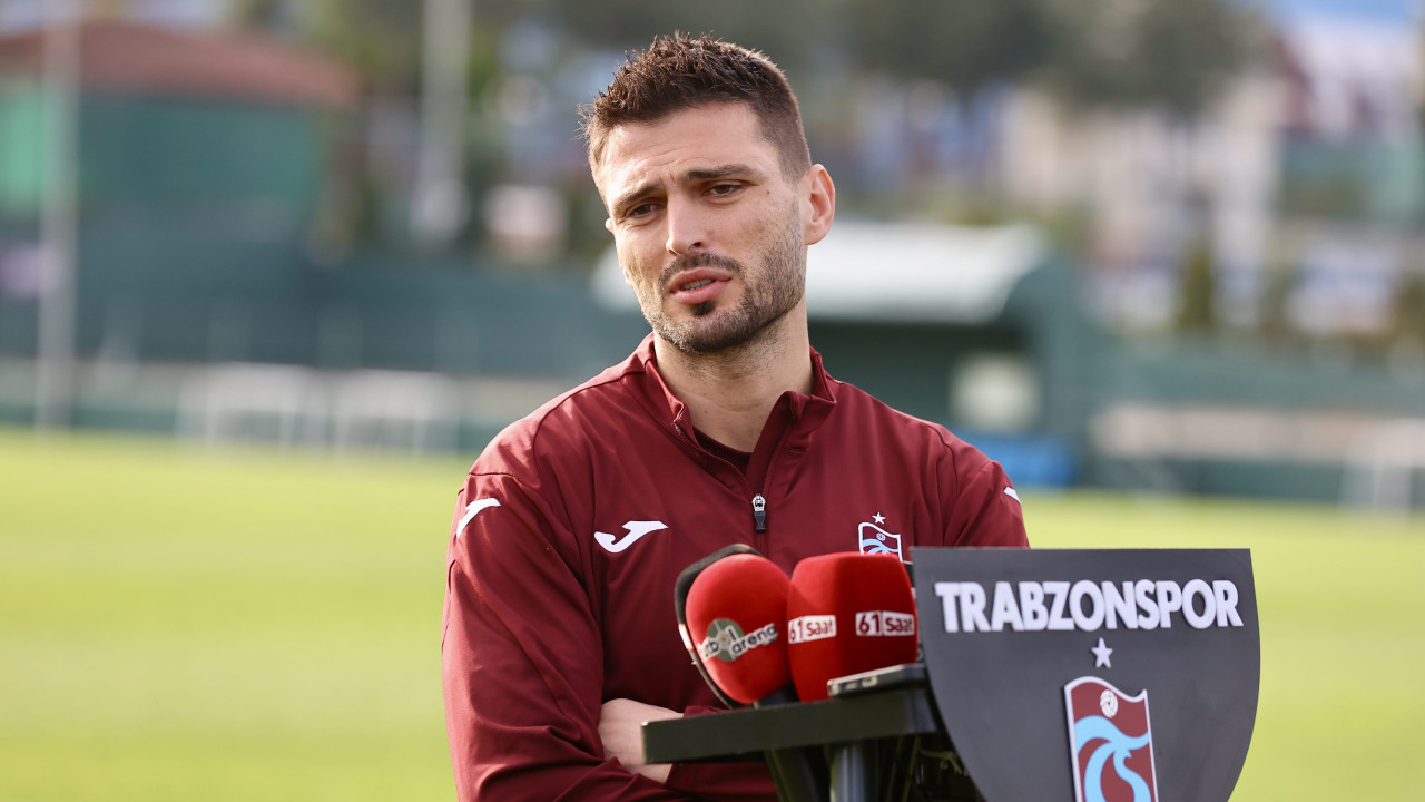 Trabzonsporlu futbolcu Okay Yokuşlu'dan şampiyonluk açıklaması