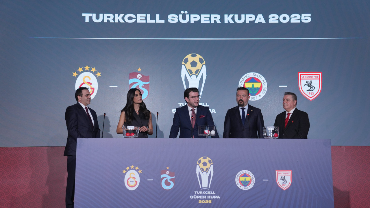 Turkcell Süper Kupa yarı final kuraları çekildi