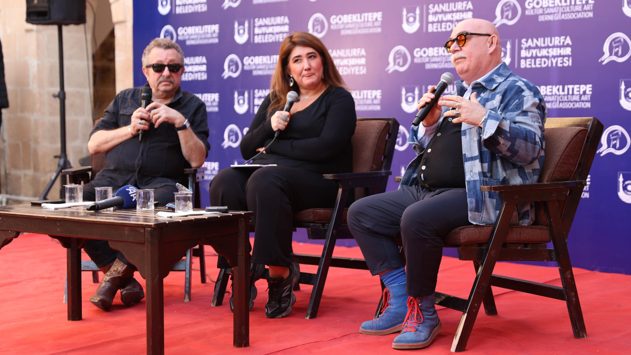 Oyuncu Erkan Can ve Güven Kıraç, "4. Göbeklitepe Uluslararası Film Festivali"ne konuk oldu