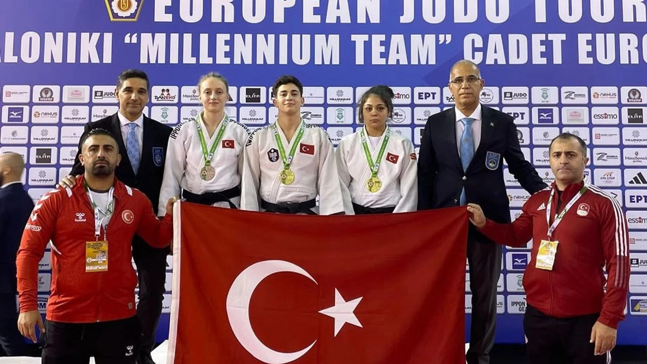 Milli judocular, Ümitler Avrupa Kupası'nda 3 madalya kazandı