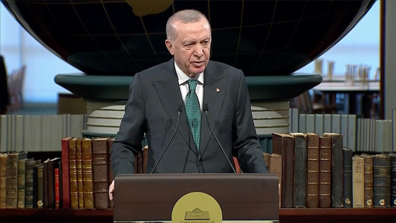 Cumhurbaşkanı Erdoğan: Zulümler karşısında sorumluluk alıyor, barış ve adalet için elimizi taşın altına koyuyoruz