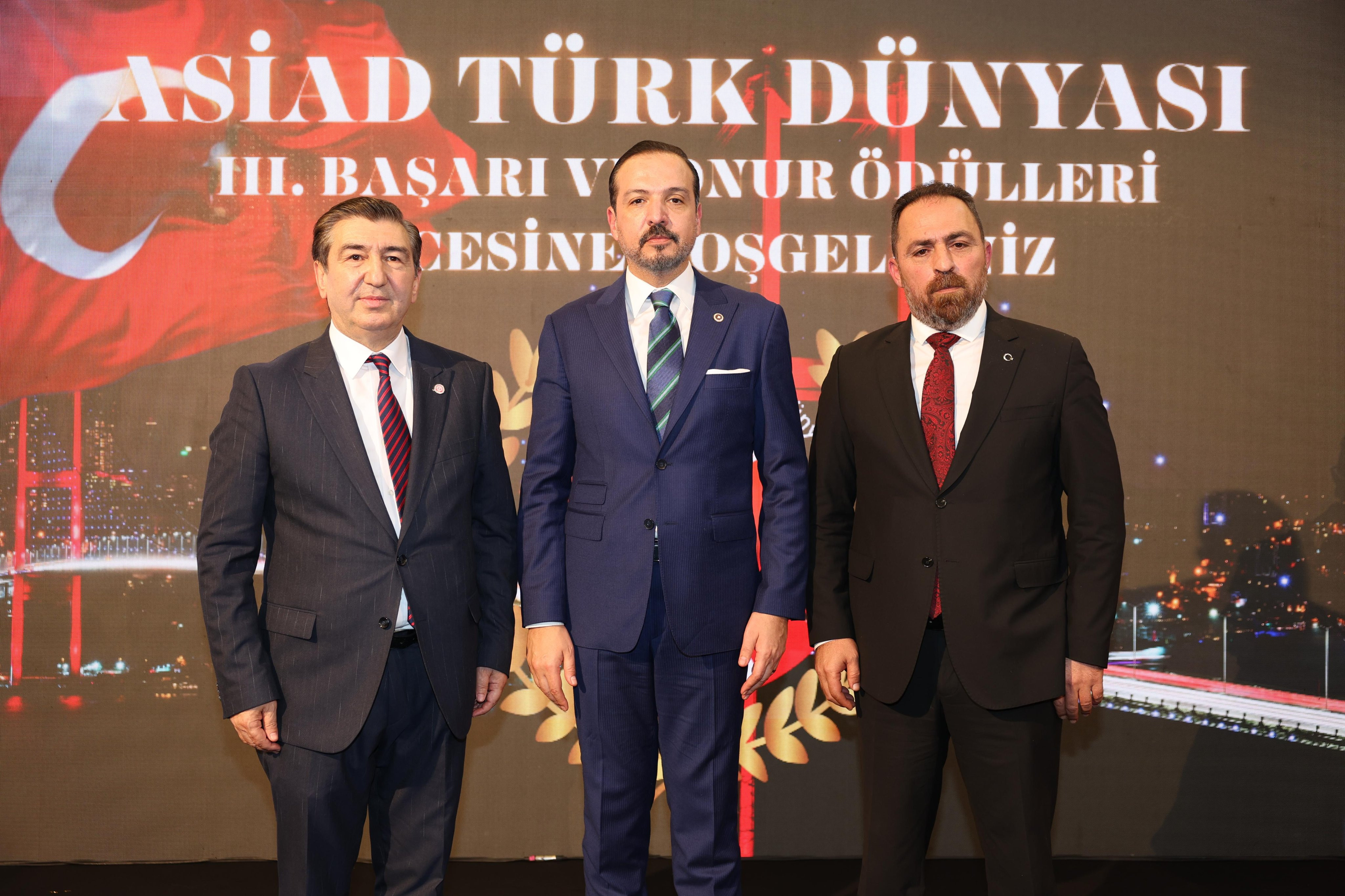 İstanbul'da "3. Türk Dünyası Başarı ve Onur Ödülleri Töreni" yapıldı