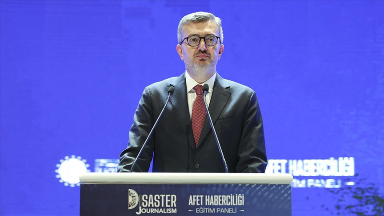 İletişim Başkanı Duran: Afet haberciliği salt bir gazetecilik pratiği değildir