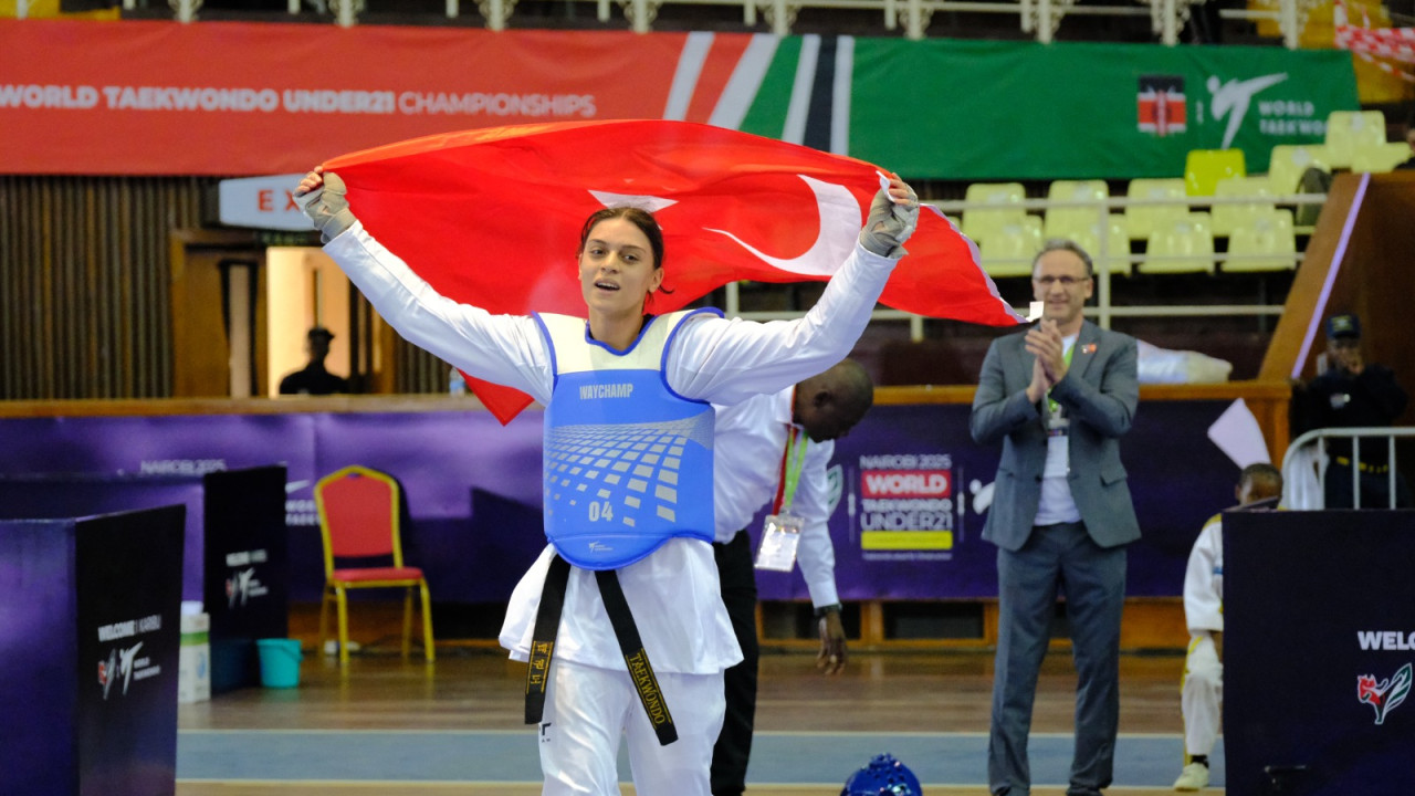 Milli sporcu Zehra Begüm Kavukcuoğlu altın madalya kazandı