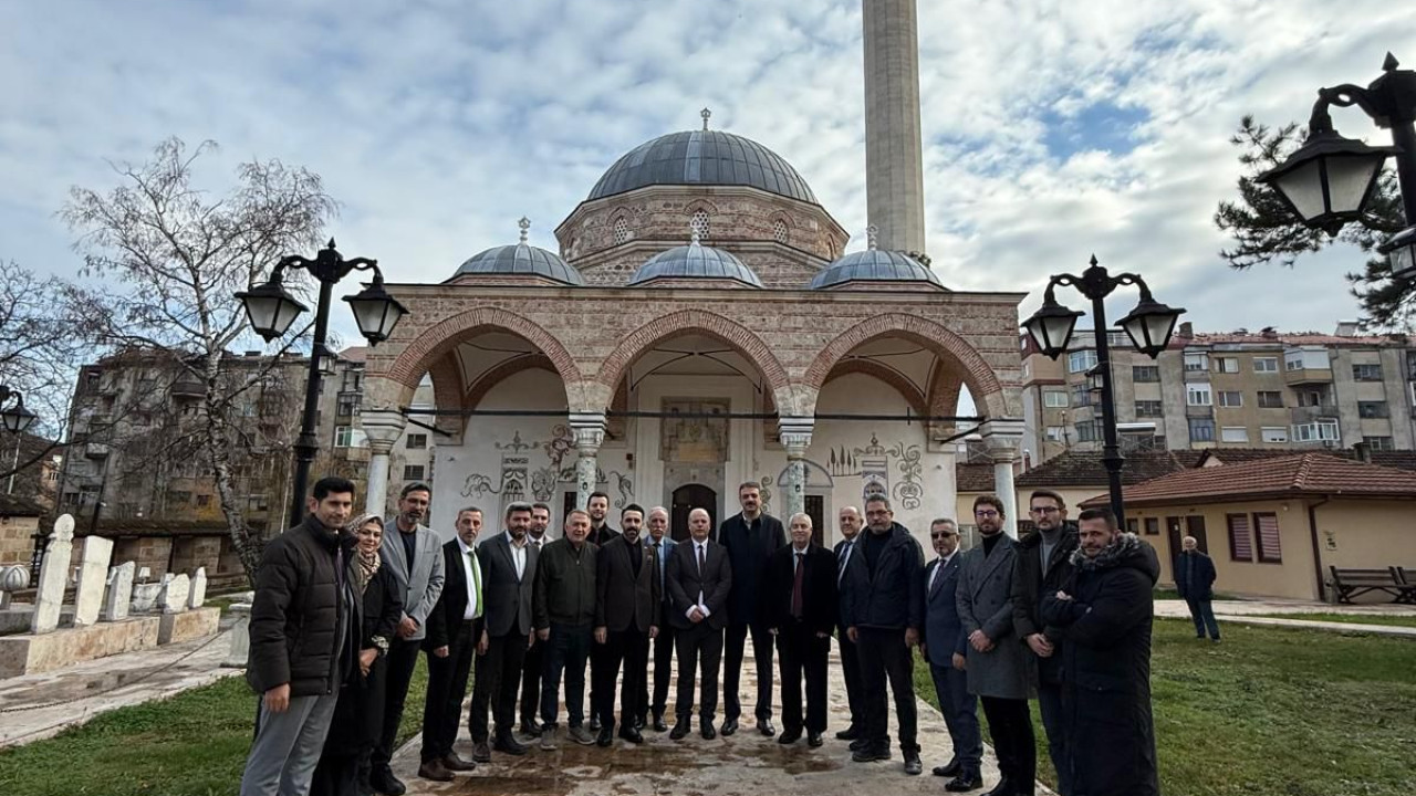 Vakıflar Genel Müdürü Aksu, Kuzey Makedonya'da restorasyona alınan eserleri inceledi