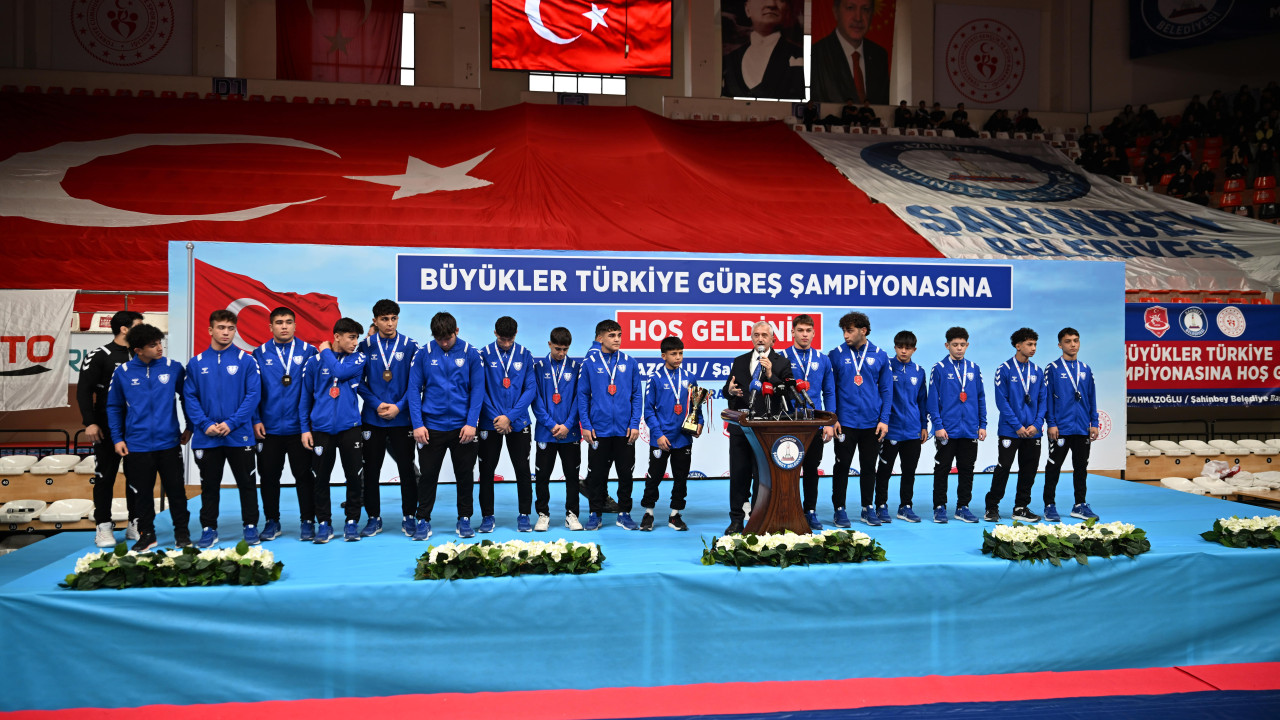 Türkiye Güreş Şampiyonası, Gaziantep'te başladı