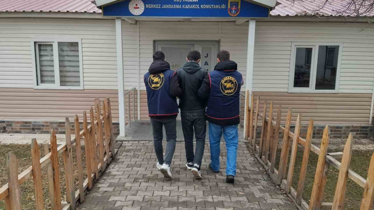 Muş'ta "dolandırıcılık" suçundan aranan hükümlü yakalandı