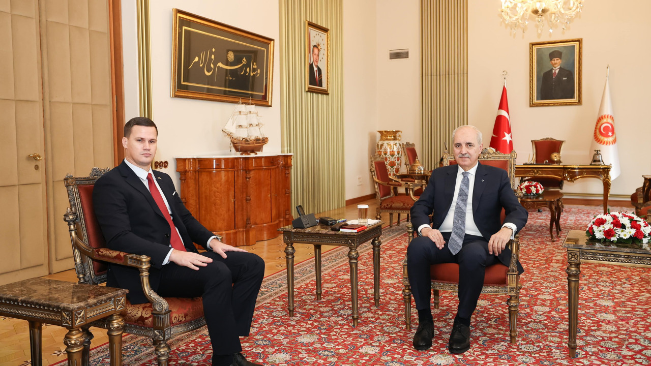 TBMM Başkanı Kurtulmuş, Bosna Hersek Tuzla Kantonu Başbakanı Halilagic'i kabul etti