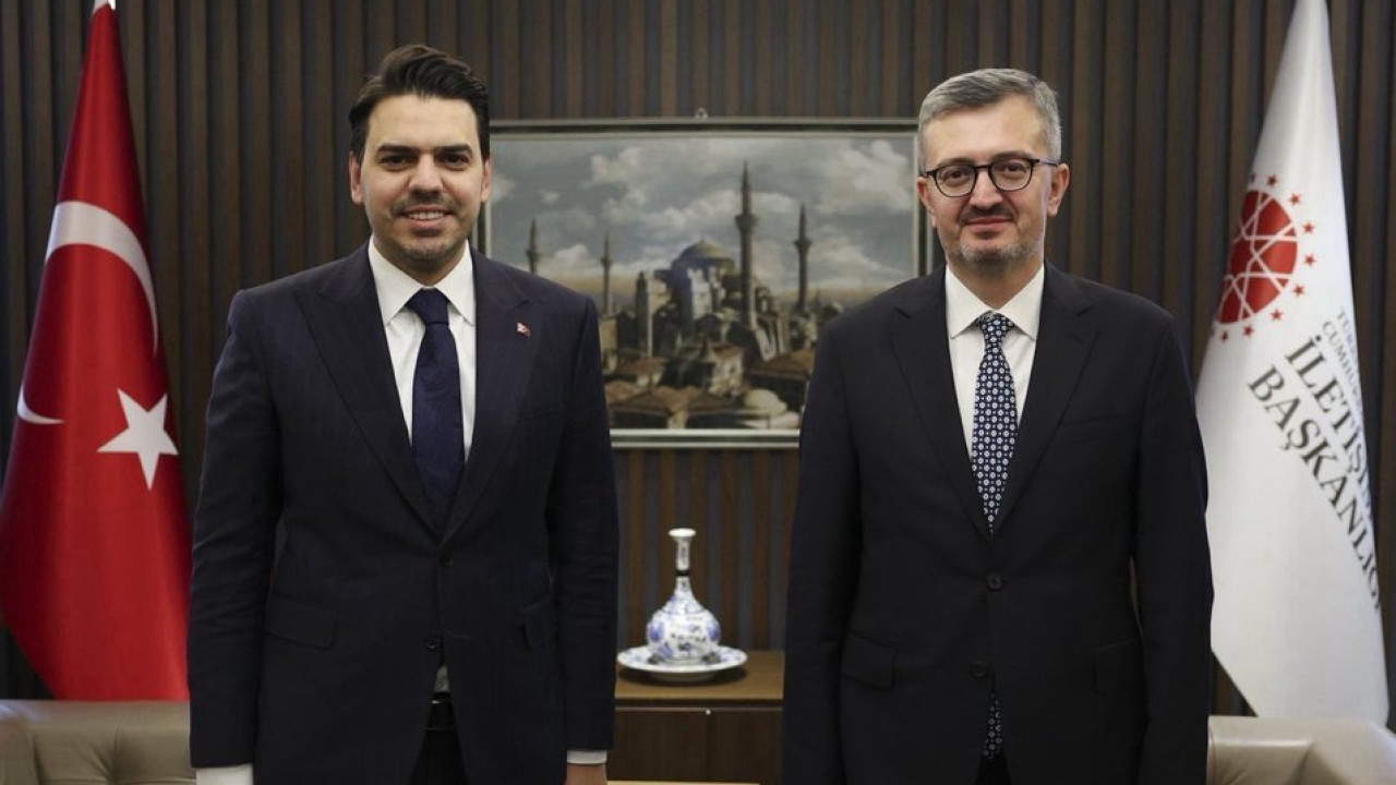 İletişim Başkanı Duran, TİKA Başkanı Abdullah Eren ile görüştü