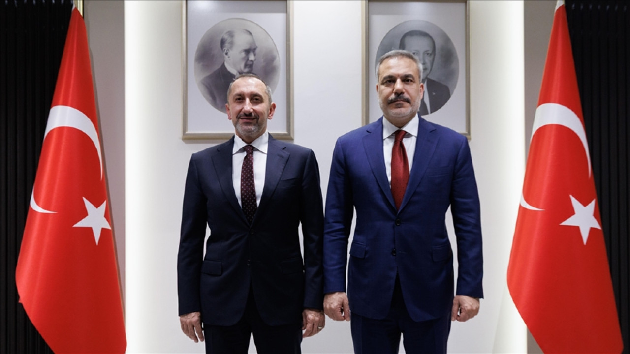 Bakan Fidan, Siber Güvenlik Başkanı Önal'ı kabul etti