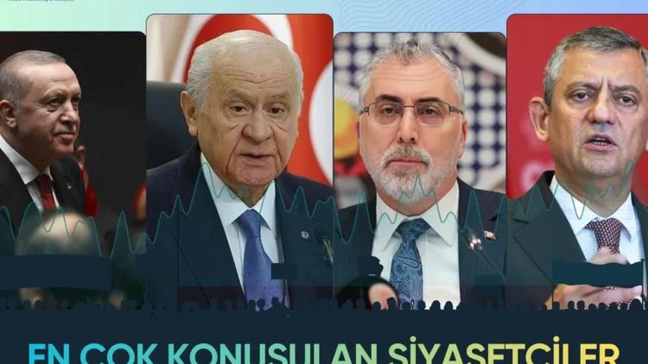 En Çok Konuşulan Siyasetçiler Belli Oldu!