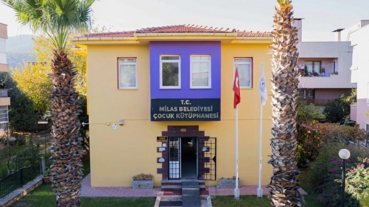 Milas Belediyesi Çocuk Kütüphanesi Yoğun İlgi Görüyor