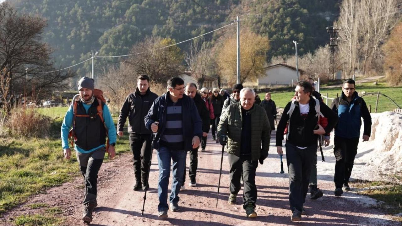 Kütahya’da Gelinkayası Rotasında Sağlıklı Yaşam