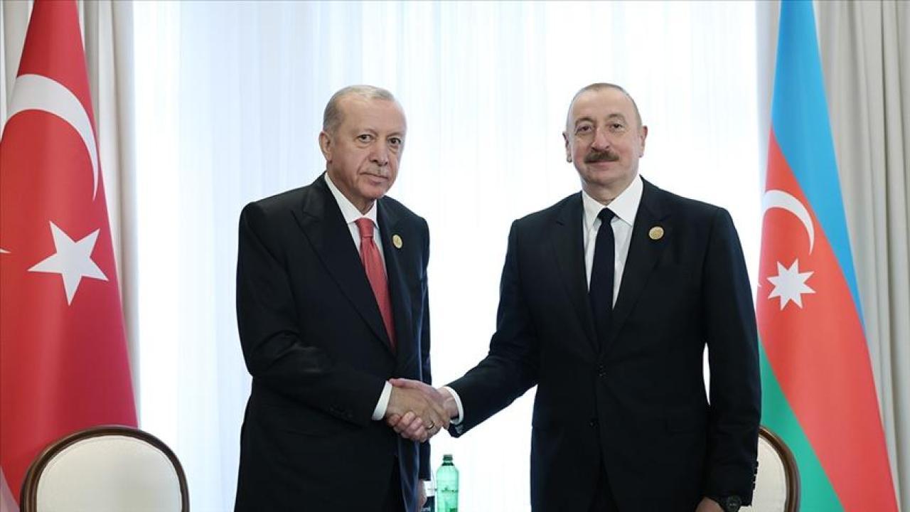 Cumhurbaşkanı Erdoğan, Azerbaycan Cumhurbaşkanı Aliyev ile telefonda görüştü