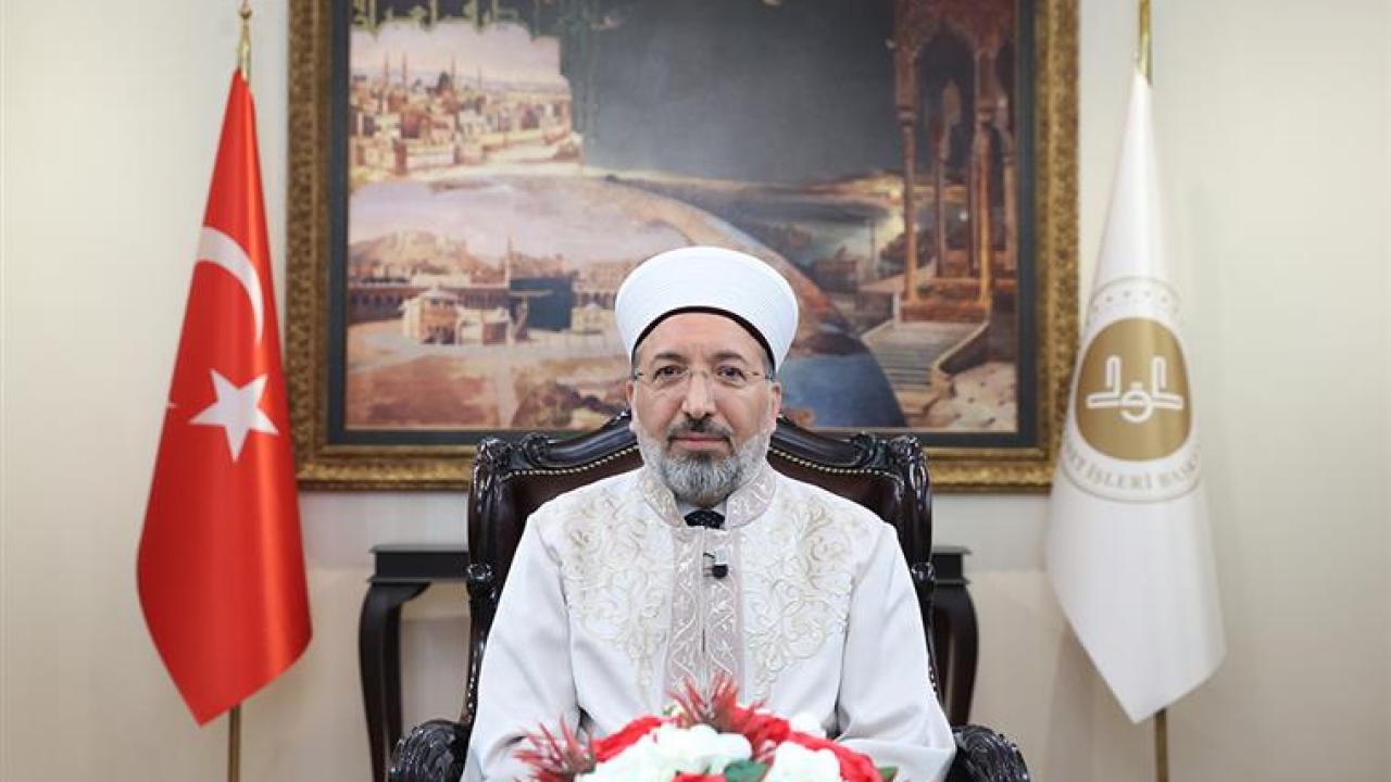 Diyanet İşleri Başkanı Arpaguş'tan Regaip Kandili mesajı