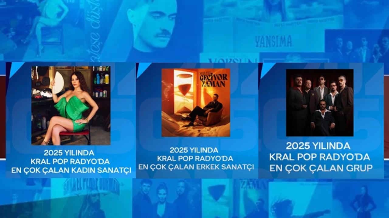 Kral Pop Radyo, 2025’in Hit Sanatçılarını Açıkladı