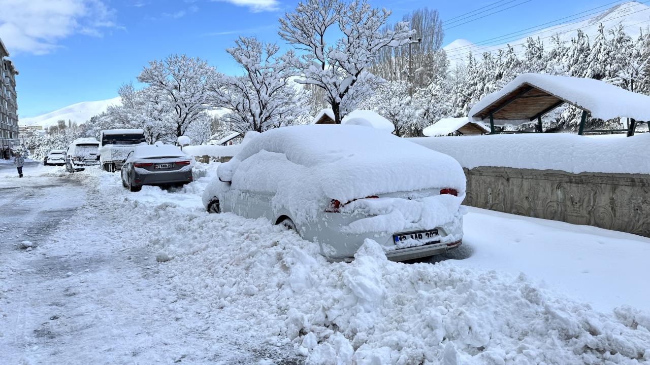 Van, Hakkari, Bitlis ve Muş'ta kar nedeniyle 1493 yerleşim yerinin yolu kapandı